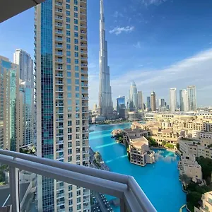 شقة Durrani Homes - The Residences 5br Besides Mall With Burjkhalifa And Fountain View, دبي